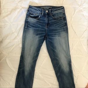 American eagle Tom girl jeans